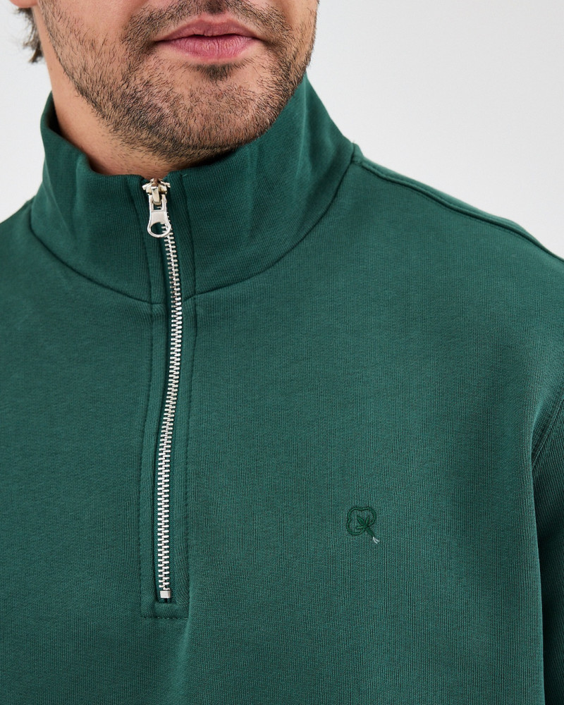 Sudadera Regular con logo bordado al tono | Colección " I Wasn't here"