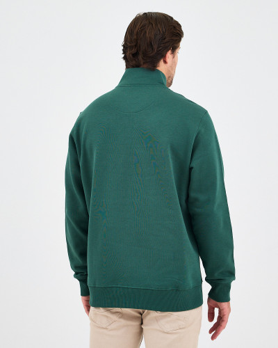 Sudadera Unisex con cremallera y logo parche bordado | Colección "I AM A PATCH