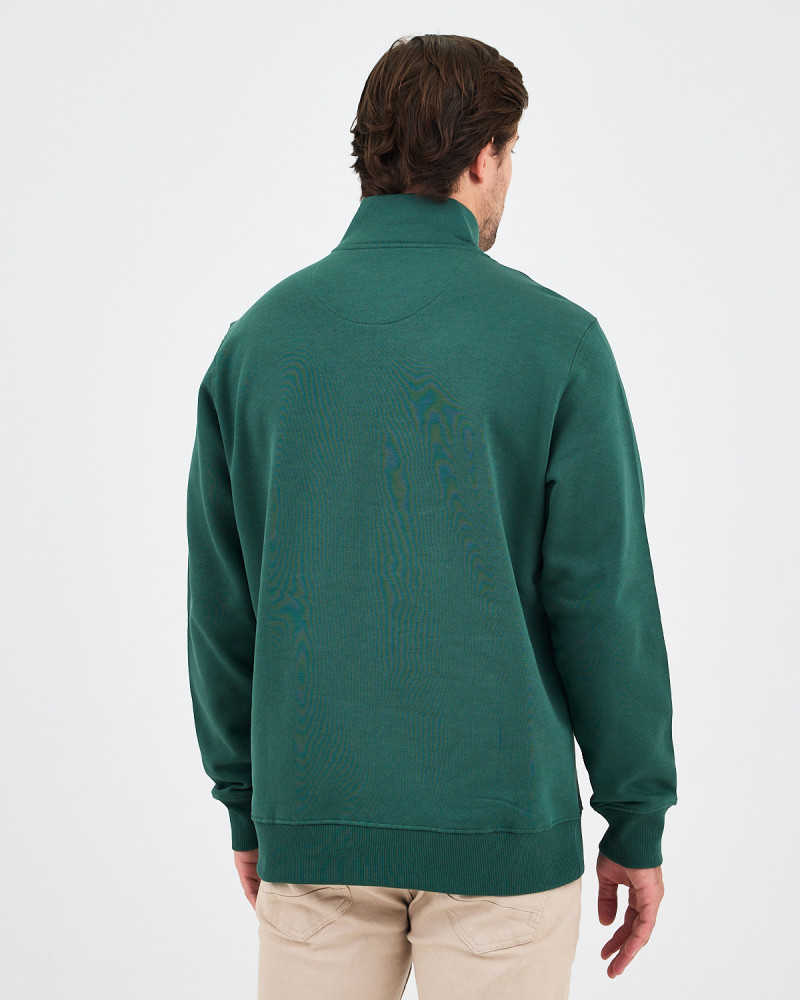 Sudadera Unisex con cremallera y logo parche bordado | Colección "I AM A PATCH