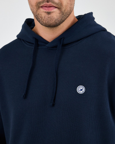 Unisex sweatshirt with embroidered logo patch | "I AM A PATCH" collection