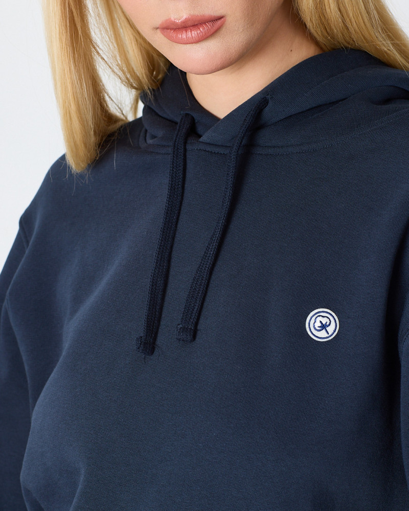 Unisex sweatshirt with embroidered logo patch | "I AM A PATCH" collection