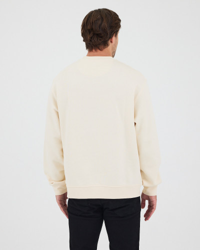 Unisex sweatshirt with embroidered logo patch | "I AM A PATCH" collection